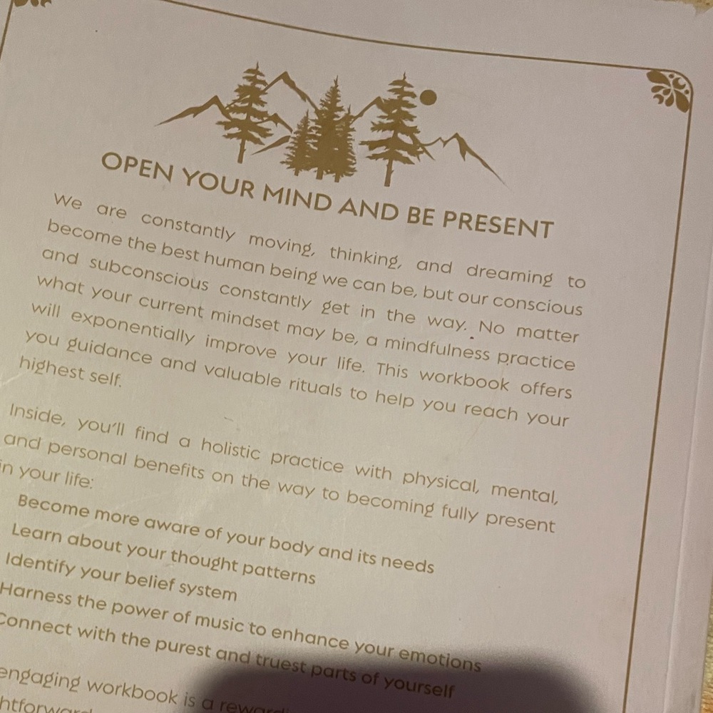 Find your peace a workbook for a more mindful life by Kiki Ely